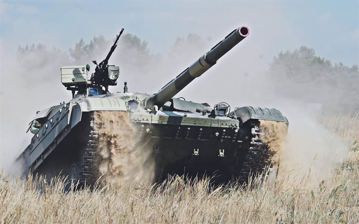 t-84 oplot-m, gros plan, char de combat principal ukrainien, hdr, t-84, armée ukrainienne, chars ukrainiens, véhicules blindés, mbt, chars, oplot-m, photos avec chars