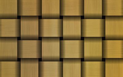wooden wickerwork background, 3D textures, weaving textures, cubes patterns, 3D backgrounds, wickerwork textures, vector textures, wooden weaving backgrounds, interweaving patterns, wickerwork, wickerwork backgrounds