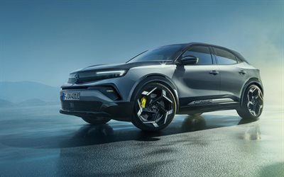 ओपल मोक्का जीएसई, 4k, बिजली की कार, 2025 कारें, क्रॉसओवर, ओपल मोक्का, जर्मन कारें, 2025 ओपल मोक्का, ओपल