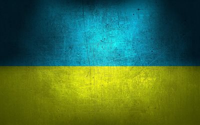 l'ukraine, le drapeau bleu et jaune