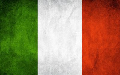 italien, italiensk flagga, italiens flagga