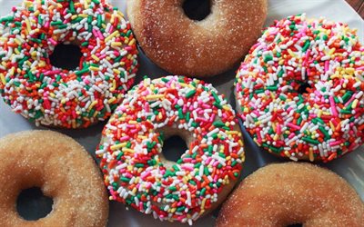 sweet donuts, photo of donuts, cakes, sweet