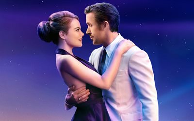 La Terra, 4K, la danza, il 2016 film, Emma Stone, Ryan Gosling