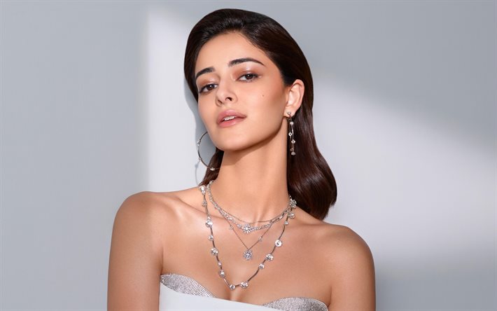 4k, ananya pandey, 2024, hintli aktris, bollywood, film yıldızları, ananya pandey ile resimler, esmer kadın, popüler oyuncu, hint ünlüsü, ananya pandey fotoğraf çekimi