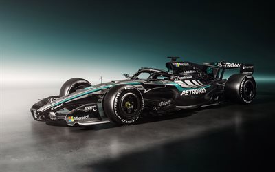 2026, Mercedes-AMG F1 W17 E Performance, 4K, front view, exterior, Formula 1, Mercedes W17, Formula One racing car, F1, W17, Mercedes-AMG, Mercedes F1, Formula One