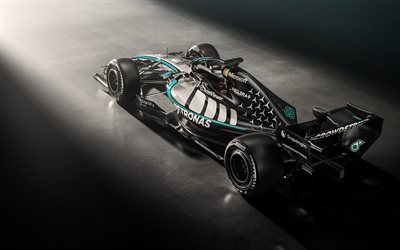 2026, Mercedes-AMG F1 W17 E Performance, 4K, top view, Formula 1 2026, Formula 1, Mercedes W17, Formula One racing car, F1, W17, Mercedes-AMG, Mercedes F1, Formula One