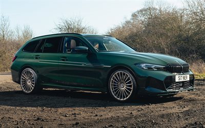 alpina b3 gt touring, 4k, sintonización, 2026 coches, g21, bmw serie 3 turismo, especificaciones del reino unido, bmw m3 g21, exterior, bmw m3 touring 2026, coches alemanes, bmw, alpina