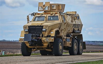 4k, BAE Caiman, American armored car, MRAP, FMTV, modern armored vehicles, Caiman, USA, BAE Systems
