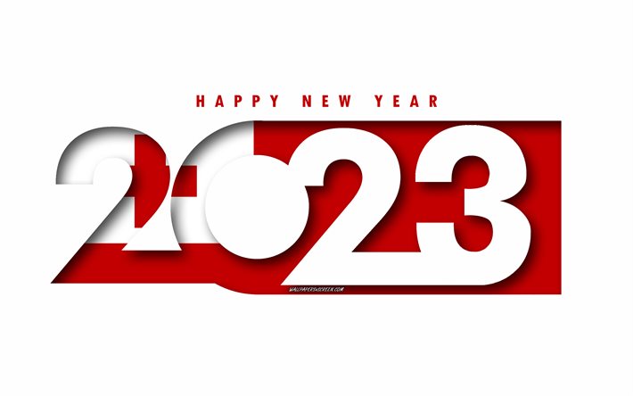 새해 복 많이 받으세요 2023 통가, 흰 배경, 통가, 최소한의 예술, 2023 통가 개념, 통가 2023, 2023 통가 배경, 2023 새해 복 많이 받으세요 통가