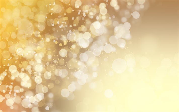 黄金のぼかしの背景, ゴールデン ボケ背景, 黄金のぼかしライト, クリスマスの背景, 背景のボケ味, ボケ円