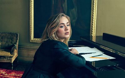 cantora, compositora, adele laurie blue adkins, mulheres