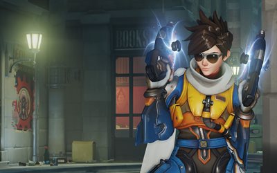 Tracer, poster, 2016, characters