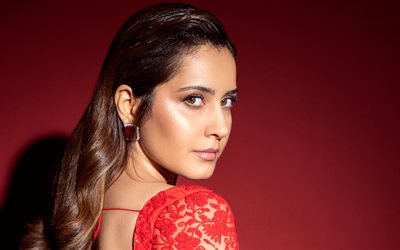 4k, raashi khanna, retrato, actriz india, bollywood, estrellas de cine, fotos con raashi khanna, actriz popular, celebridad india, raashi khanna photos hoot