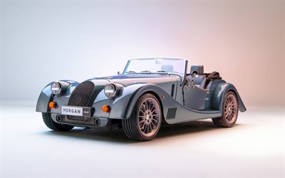 4k, Morgan Plus Six, studio, 2023 cars, UK-spec, HDR, 2023 Morgan Plus Six, Morgan