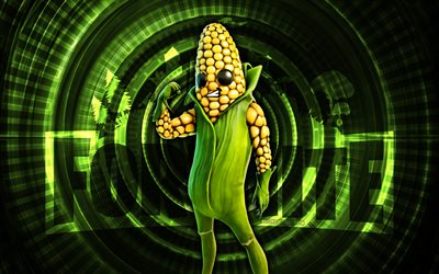 cobb fortnite, 4k, grüner spiralhintergrund, fortnite, kreativ, cobb  haut, fortnite cobb skin, cobb, fortnite  charaktere