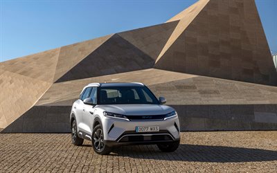 4k, byd atto 2, 駐車場, 2025車, クロスオーバー, eu spec, 2025 byd atto 2, 中国の車, byd