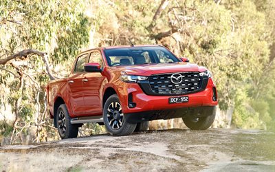 4k, mazda bt 50 gt, selva, 2025 autos, au especificación, fuera de la carretera, camionetas, mazda red bt 50, 2025 mazda bt 50, autos japoneses, mazda