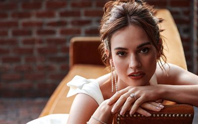 lily james, britische schauspielerin, porträt, foto shooting, beliebte schauspielerinnen, lily chloe ninette thomson, lily james photoshoot