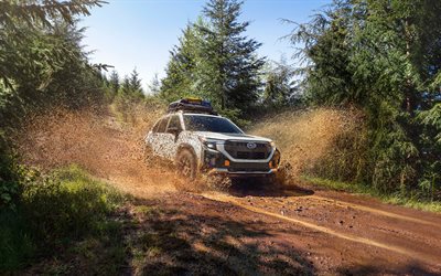 4k, desierto de subaru forester, fuera de la carretera, 2026 autos, lodo, ee uu especia, suvs, 2026 subaru forester, extremo, autos japoneses, subaru