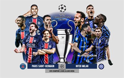 paris saint germain vs inter milano, 2025, 4k, 2025 uefa champions league, finale, trofeo della uefa champions league, paris saint germain, psg, inter, partita di calcio, psg vs inter milano, calcio, champions league, match di anteprima, internazionale