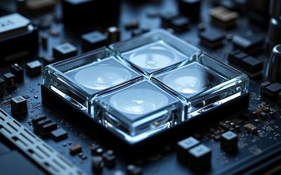 شعار ويندوز 11 كريستال ثلاثي الأبعاد, 4k, علامة ويندوز 11 الكريستالية ثلاثية الأبعاد, شعار ويندوز 11, ويندوز 11, خلفية التكنولوجيا الزرقاء, شعار ويندوز, ويندوز