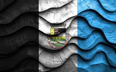 4k, bandera de nova friburgo, ciudades de brasil, banderas de ondas 3d de madera, día de nova friburgo, brasil, bandera de madera nova friburgo, ciudades brasileñas, nova friburgo