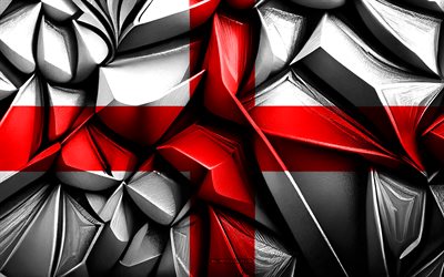 bandera de milán, 4k, textura creativa 3d, bandera 3d de milán, italia, arte 3d, milán, ciudades italianas, bandera de la ciudad de milán