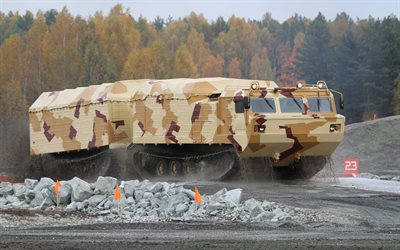 dt-30, camouflage, un véhicule tout-terrain dt-30п1, chevalier, à deux niveaux, un véhicule tout-terrain