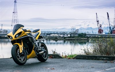 मोटरसाइकिल यामाहा yzf-R1, यामाहा p1, खेल बाइक