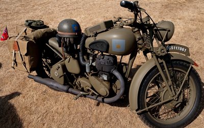 bsa m20, retro motorcycles, british motorcycle