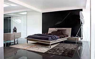 modern yatak odası