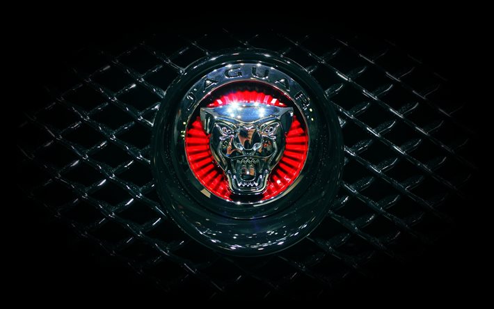 logotipo, emblema, jaguar