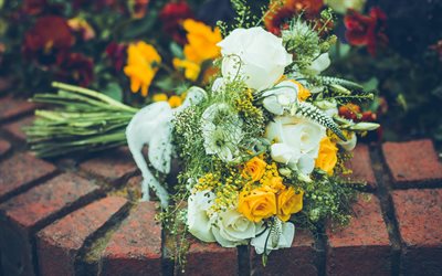 wedding bouquet, photo bouquets, wedding