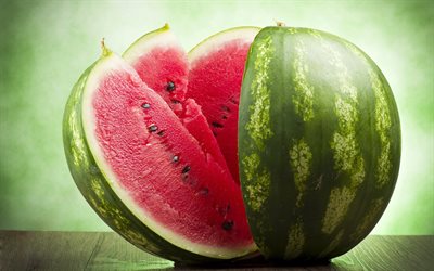 bilder på vattenmelon, en mogen vattenmelon, kavun, foto, vattenmelon, stigli kavun