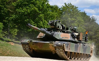 amerikansk tank, m1a2, abrams