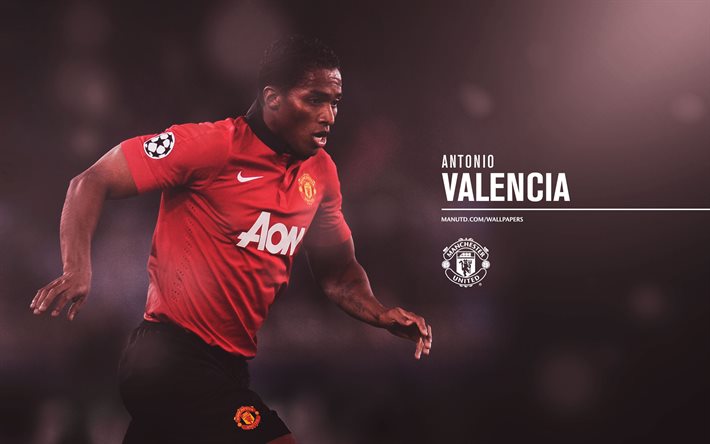 Antonio Valencia, futbolcu, 2016, Manchester United, Futbol yıldızları