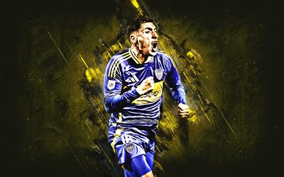 miguel merentiel, jóvenes de boca, jugador de fútbol uruguayo, fondo de piedra azul, arte grune, argentina, fútbol americano