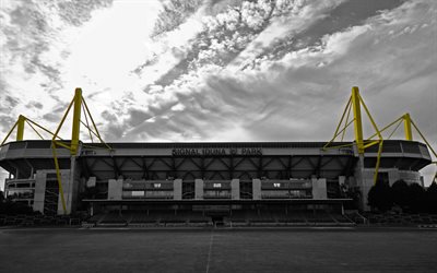 stadium, Signal Iduna Park, Dortmund, BVB Borussia, Germany, sports arenas