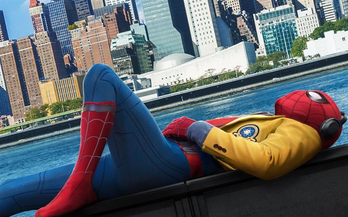 Spider-Man, Retour à la maison, En 2017, Tom Holland, Peter Parker, de nouveaux films