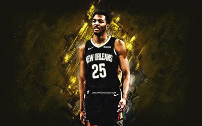 trey murphy, pélicans de la nouvelle orléans, basketteur américain, contexte en pierre d'or, grunge, nba, usa, basket ball, triche