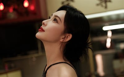 Meng Ziyi, 4k, chinese actress, beauty, asian girls, movie stars, Chinese celebrity, Meng Zi Yi, Meng Ziyi photoshoot