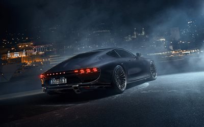 2026, brabus bodo, 4k, näkymä takaa, ulkopuoli, luksusautot, musta brabus bodo, urheilullinen coupe, saksalaiset autot, hyperauto, brabus