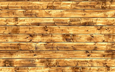 4k, 薄茶色の木の板のテクスチャ, 木製の背景, 木の板の質感, 水平木の板の背景, 板の質感