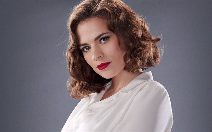 Hayley Atwell, actrice, 2016, brunette, beauté