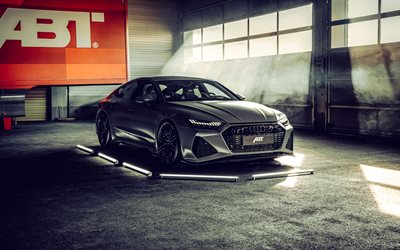 2024, Audi RS7 ABT, front view, exterior, RS7 tuning, ABT tuning, German cars, Audi