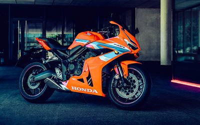 Honda CBR650R, 4k, superbikes, 2024 bikes, HDR, sportsbikes, 2024 Honda CBR650R, japanese motorcycles, Honda