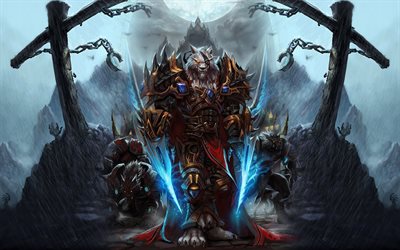 worgens, world of warcraft, WoW, caractère