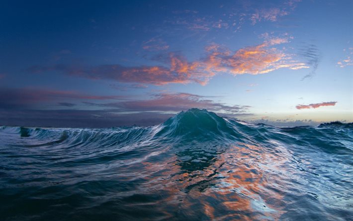 aalto, valokuva hwil, meri, valokuva aalloista, myrsky