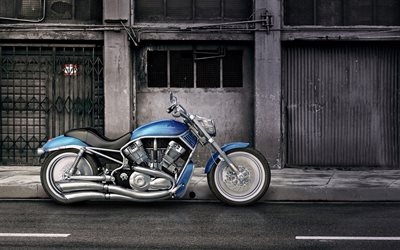 fresco di moto, Harley-Davidson, harley
