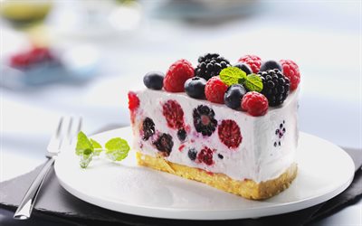 cheesecake, torta di frutta